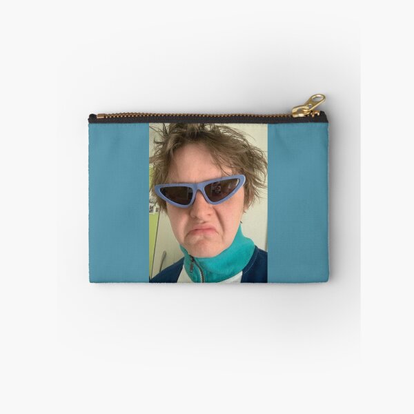 Item preview, Lewis Capaldi with purple funky glasses   designed and sold by VonSozzleBooks.