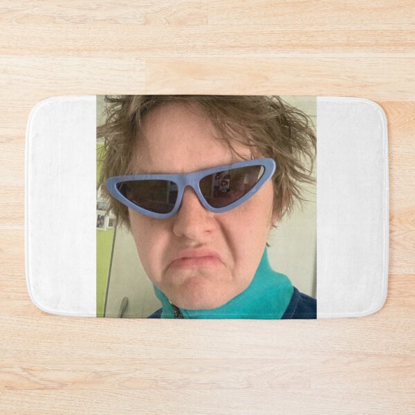 Item preview, Lewis Capaldi with purple funky glasses   designed and sold by VonSozzleBooks.