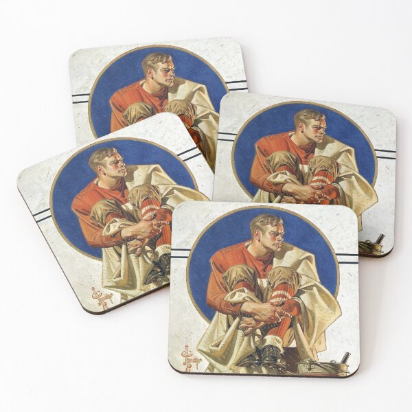 Item preview, Football Player (1933) - J. C. Leyendecker designed and sold by SALON DES ARTS.