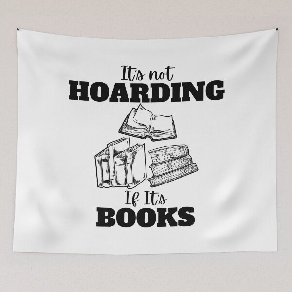 Item preview, It's Not Hoarding If It's Books designed and sold by shmodev.