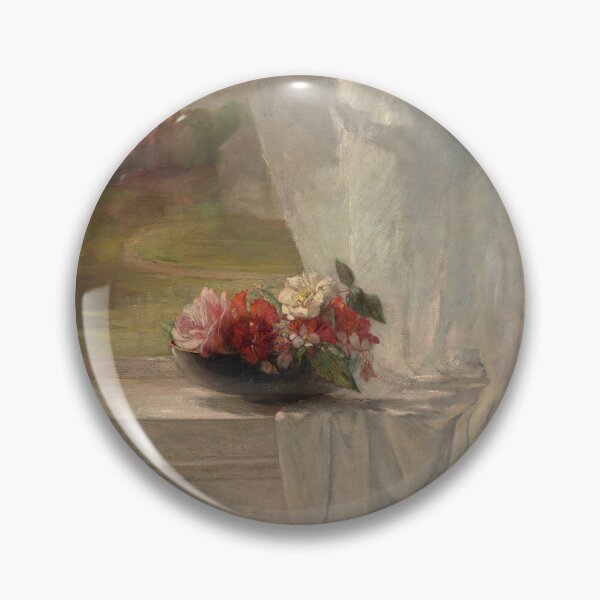 Item preview, Flowers on a Window Ledge - John La Farge designed and sold by kfiesta.