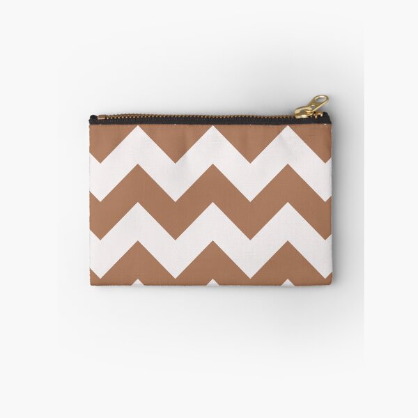 Item preview, Brown and white zigzag lines designed and sold by Sharon111.
