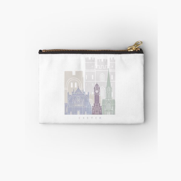 Item preview, EXETER SKYLINE POSTER PASTEL designed and sold by paulrommer.