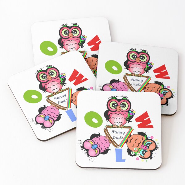Item preview, Funny Owls  designed and sold by Shirley cute art .