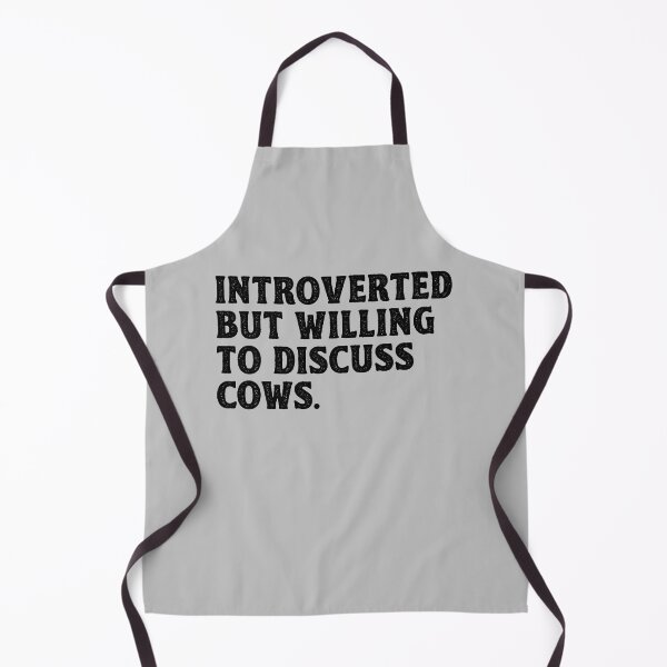 Item preview, Introverted But Willing To Discuss Cows designed and sold by kamrankhan.