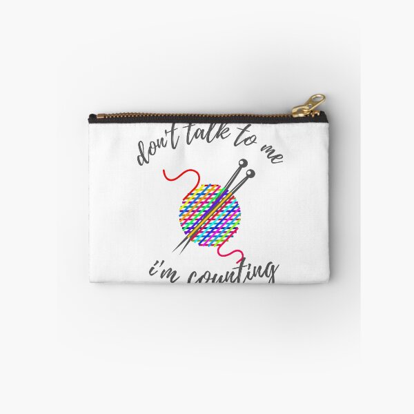 Item preview, Don't Talk To Me I'm Counting Crochet Knitting Funny Good designed and sold by badretop.
