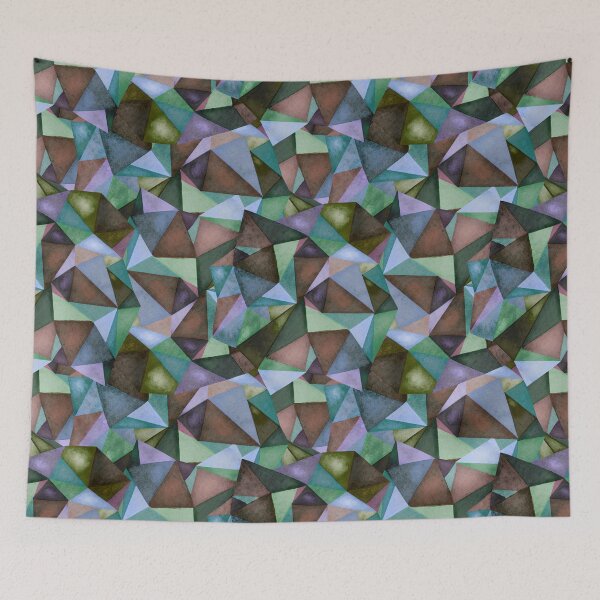 Item preview, Organic Geometric Triangle Pattern  designed and sold by Squarebird.