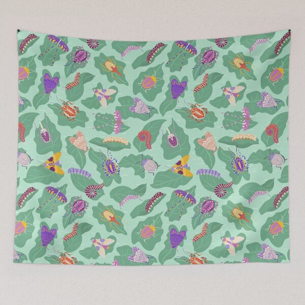 Item preview, Creepy Crawlies / Green designed and sold by Aralma.