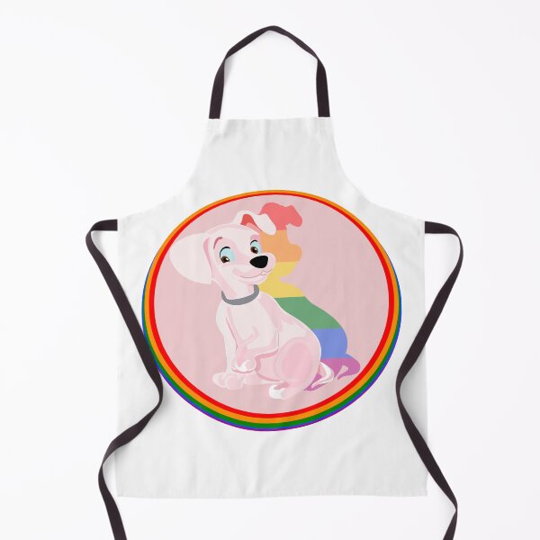 Item preview, gay dog on pink background designed and sold by Zhanna Lenivaya.