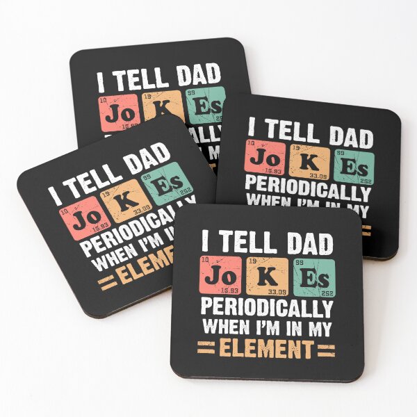 Item preview, I tell dad jokes periodically science chemistry gift for fathers day  designed and sold by Majesticoo.