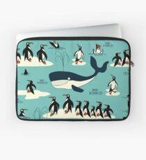 Whales, Penguins and other friends Laptop Sleeve