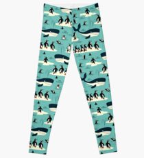 Whales, Penguins and other friends Leggings