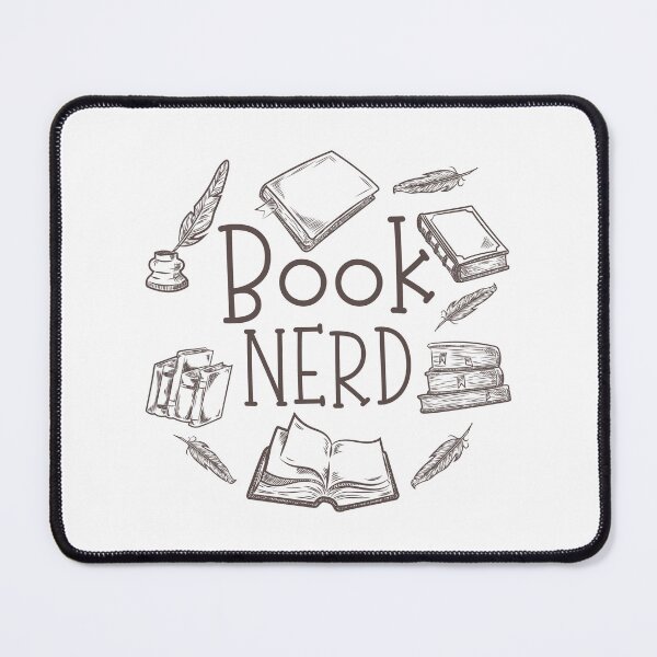 Item preview, Book Nerd - Books and Feathers designed and sold by shmodev.