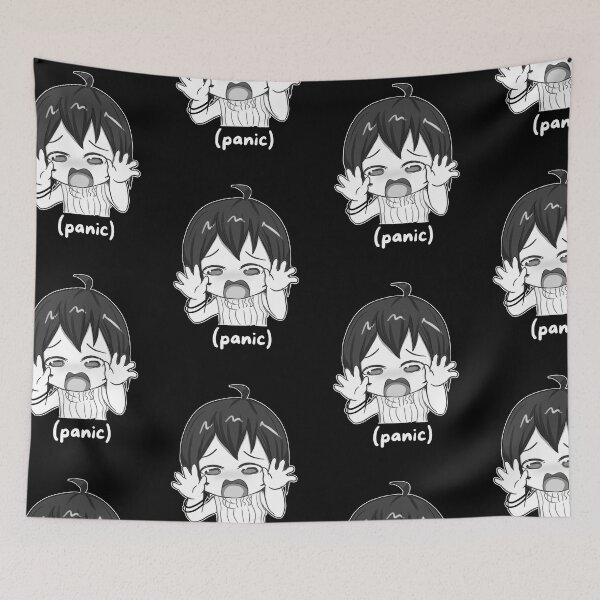 Item preview, Anime Kawaii Panic | Funny Manga Emote designed and sold by BBMarioni.
