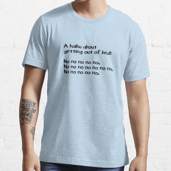 Item preview, A haiku about getting out of bed designed and sold by digerati.