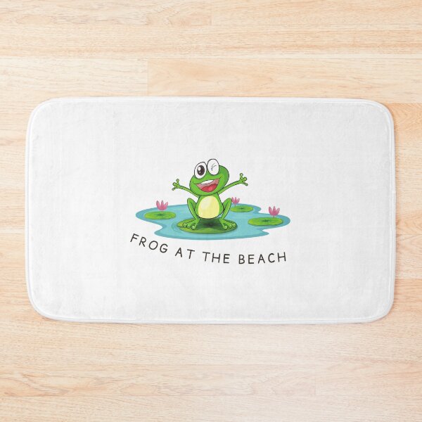 Item preview, frog at the beach designed and sold by DoraHappy.