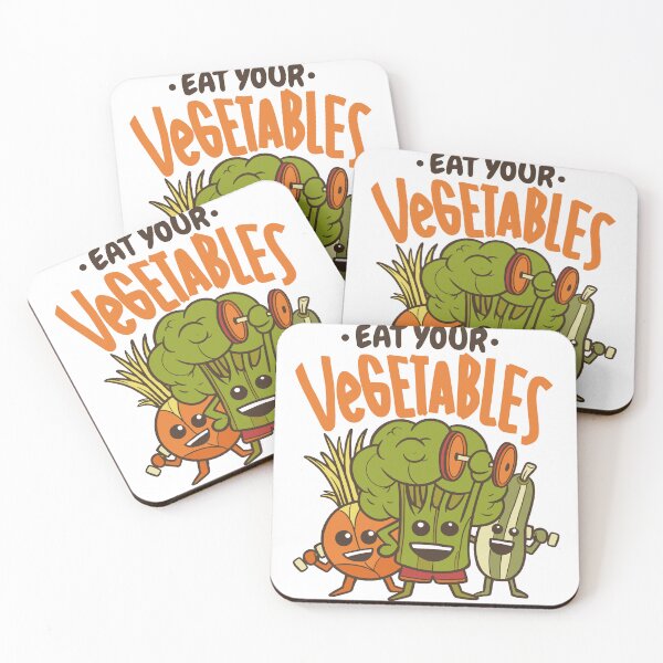 Item preview, Eat your vegetables vegan designed and sold by 1White-Rabbit.