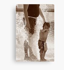 Wet Canvas Print