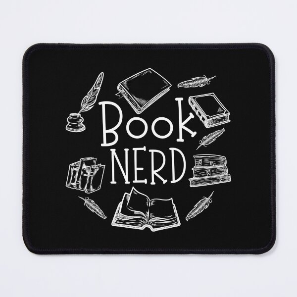 Item preview, Book Nerd - Books and Feathers designed and sold by shmodev.