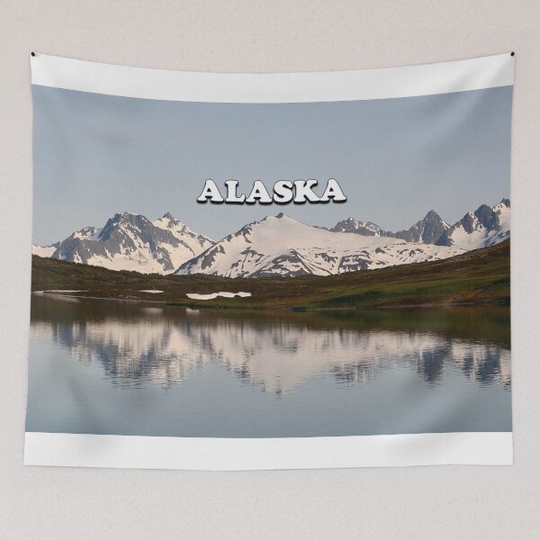 Item preview, Alaska: Lake reflections of mountains designed and sold by FranWest.