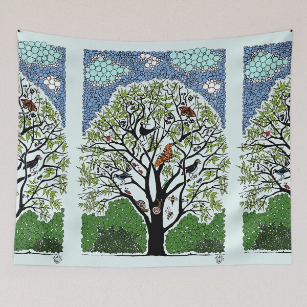 Item preview, NOT just a Tree (colored version) designed and sold by Colette van der Wal.