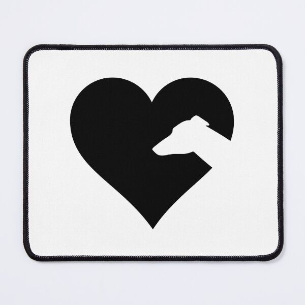 Item preview, The Heart of the Whippet Lover designed and sold by More Cute Dogs.