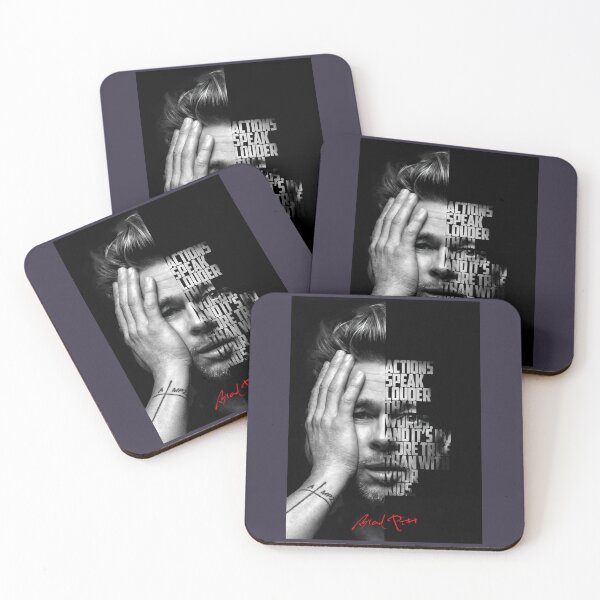 Item preview, Day Gift For Black And White Brad Pitt Quote Poster Gifts For Movie Fan designed and sold by Carmenmorrill.