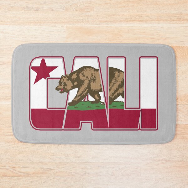 Item preview, CALI Text with California Republic Flag and California Bear designed and sold by EddieBalevo.