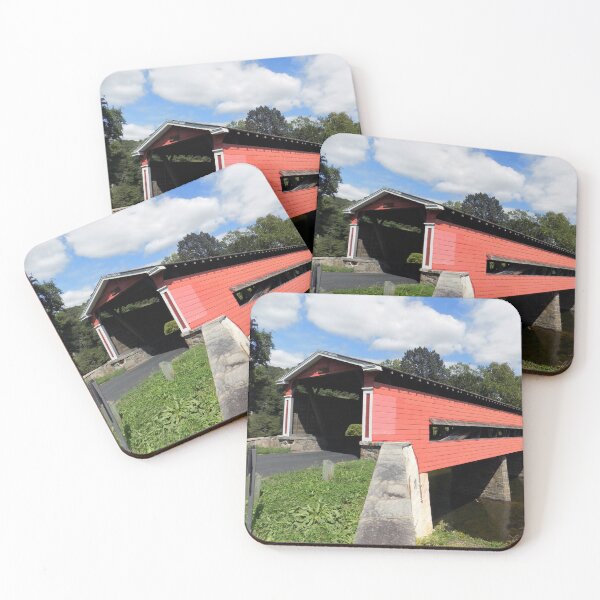 Item preview, Longest Covered Bridge in Delaware designed and sold by gotucoveredart.