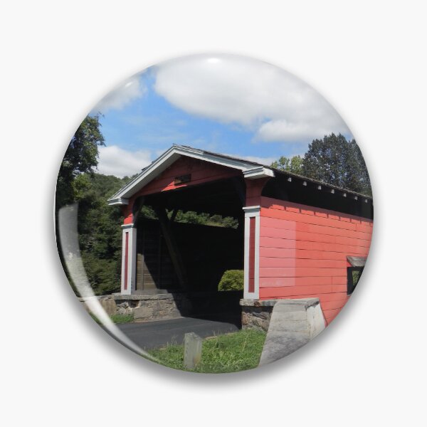 Item preview, Longest Covered Bridge in Delaware designed and sold by gotucoveredart.
