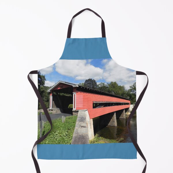 Item preview, Longest Covered Bridge in Delaware designed and sold by gotucoveredart.