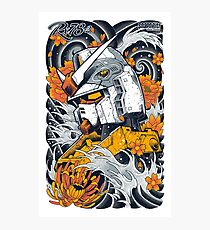 Gundam Photographic Print