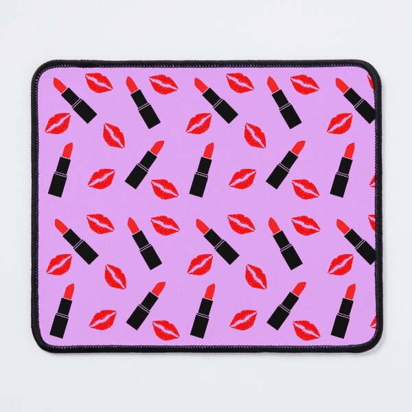 Item preview, Red Lipstick kiss purple designed and sold by DemonicGloom.