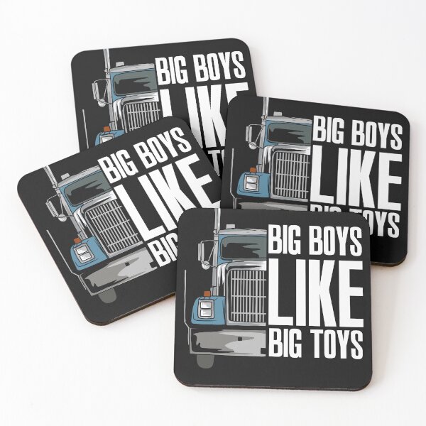 Item preview, TRUCKER: Big Boys Like Big Toys designed and sold by woormle.