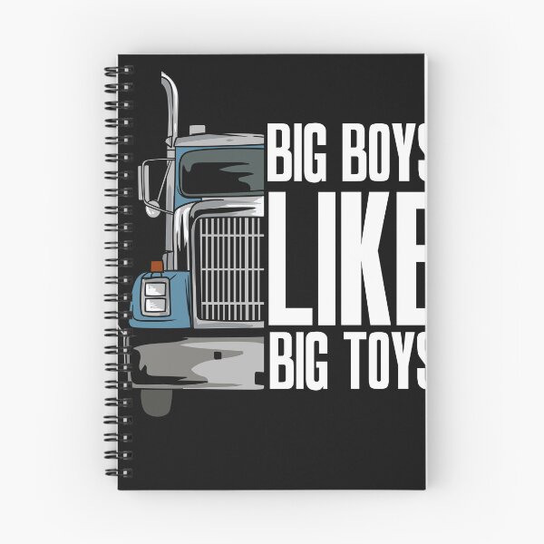 Item preview, TRUCKER: Big Boys Like Big Toys designed and sold by woormle.