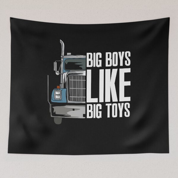 Item preview, TRUCKER: Big Boys Like Big Toys designed and sold by woormle.