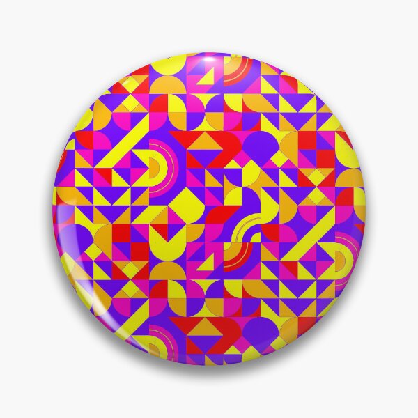 Item preview, geometric colorful patterns conceptual Art - Abstract Neo Geo graphic design designed and sold by Design Repo.