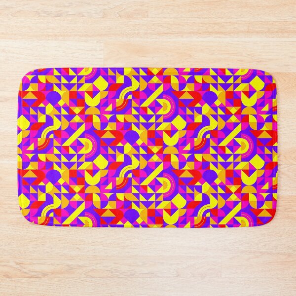 Item preview, geometric colorful patterns conceptual Art - Abstract Neo Geo graphic design designed and sold by Design Repo.