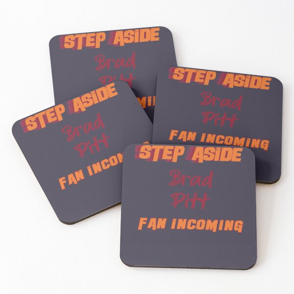 Aperçu de l'œuvre Cadeau drôle pour Brad Pitt Step Aside Cadeaux de fans entrants pour Halloween créée et vendue par Carmenmorrill.