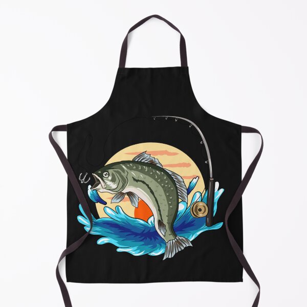 Item preview, Fishing Rod and Fish illustration designed and sold by garniturex.