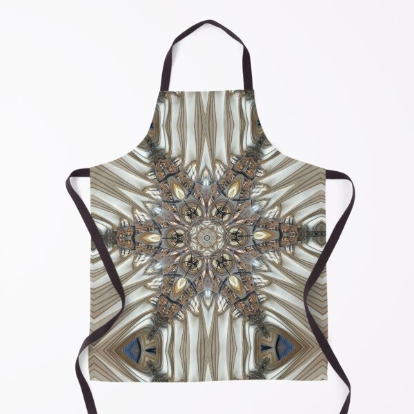Item preview, detailed and ornate art nouveau styled pattern in grey brown blue and beige designed and sold by mister-john.