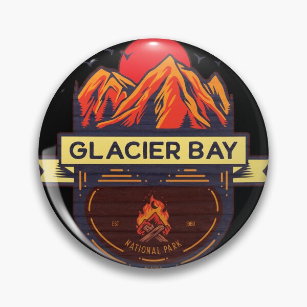 Item preview, Glacier Bay National Park Sun & Mountains designed and sold by JordanHolmes.