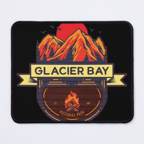 Item preview, Glacier Bay National Park Sun & Mountains designed and sold by JordanHolmes.