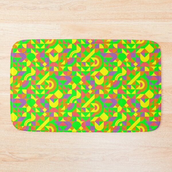 Item preview, geometric colorful patterns conceptual Art - Abstract Neo Geo graphic design designed and sold by Design Repo.