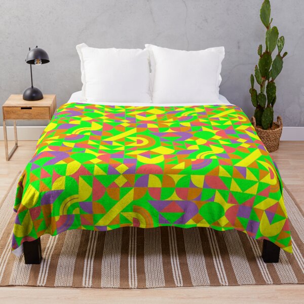 Item preview, geometric colorful patterns conceptual Art - Abstract Neo Geo graphic design designed and sold by Design Repo.