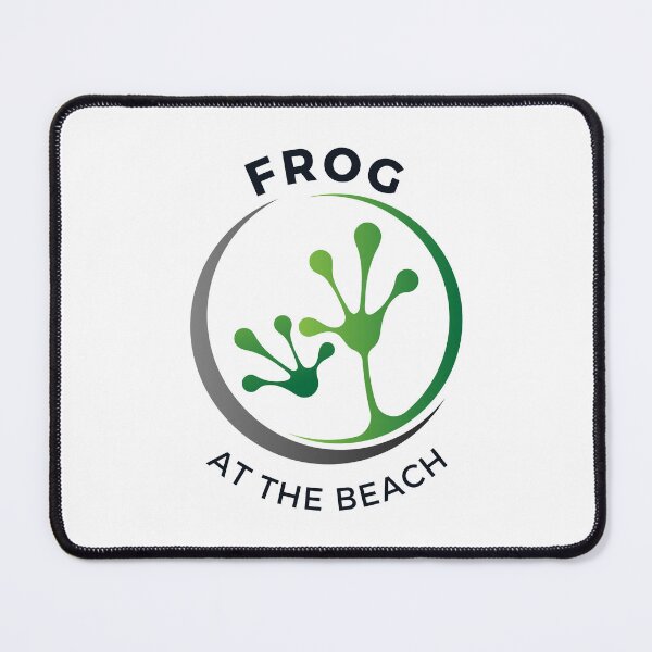 Item preview, frog at the beach designed and sold by DoraHappy.