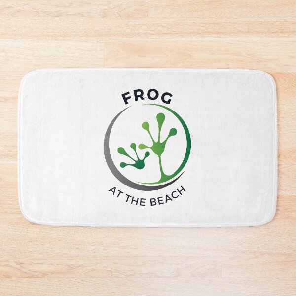 Item preview, frog at the beach designed and sold by DoraHappy.