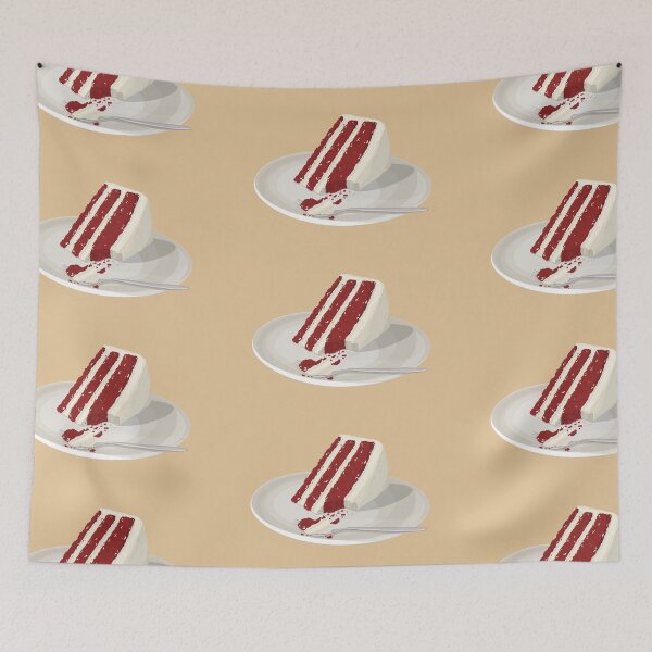 Item preview, Red velvet cake designed and sold by Purplepugprints.