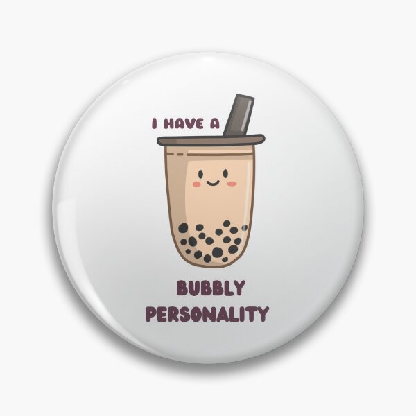 Item preview, Bubbly Personality - Kawaii Boba Tea designed and sold by bsrishika.