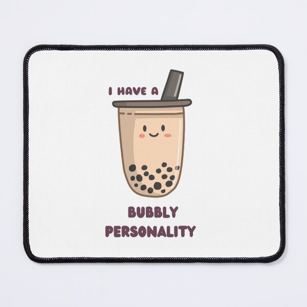 Item preview, Bubbly Personality - Kawaii Boba Tea designed and sold by bsrishika.